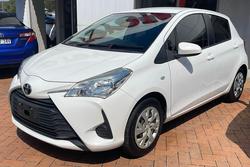 2017 Toyota Yaris Ascent NCP130R Glacier White