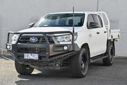 2021 Toyota Hilux SR GUN126R 4X4 Dual Range Glacier White