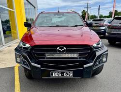 2021 Mazda BT-50 SP TF 4X4 Dual Range Red Volcano