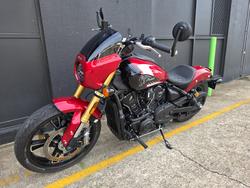 2025 Indian 2025 INDIAN 1250CC 101 SCOUT SUNSET RED METALLIC