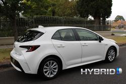 2022 Toyota Corolla Ascent Sport Hybrid ZWE219R Glacier White