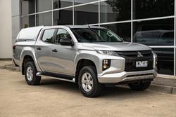 2022 Mitsubishi Triton GLX+ MR MY22.5 4X4 Dual Range Sterling Silver