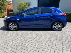 2012 Hyundai i30 Active GD Santorini Blue