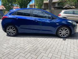 2012 Hyundai i30 Active GD Santorini Blue