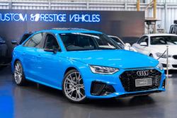 2021 Audi A4 45 TFSI S line B9 MY21 Four Wheel Drive Turbo Blue