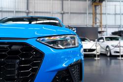 2021 Audi A4 45 TFSI S line B9 MY21 Four Wheel Drive Turbo Blue