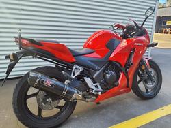 2014 Honda CBR300R CBR Red