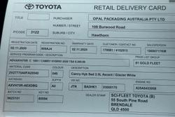 2020 Toyota Camry Ascent