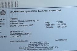 2019 Volkswagen Tiguan 132TSI Comfortline