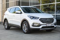 2017 Hyundai Santa Fe Active DM3 Series II MY17 4X4 On Demand White