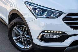 2017 Hyundai Santa Fe Active DM3 Series II MY17 4X4 On Demand White