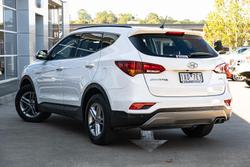 2017 Hyundai Santa Fe Active DM3 Series II MY17 4X4 On Demand White