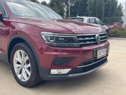 2017 Volkswagen Tiguan 162TSI Highline 5N MY17 Four Wheel Drive Ruby Red