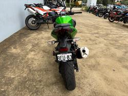 2025 Kawasaki Z500 Green