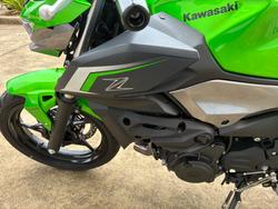 2025 Kawasaki Z500 Green