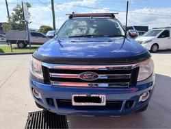 2013 Ford Ranger XLT PX 4X4 Dual Range Aurora Blue