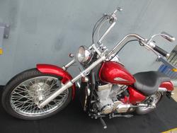2007 Honda VT750C2 SHADOW SPIRIT RED
