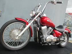 2007 Honda VT750C2 SHADOW SPIRIT RED