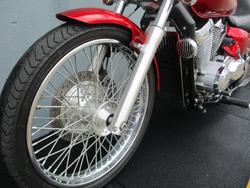 2007 Honda VT750C2 SHADOW SPIRIT RED