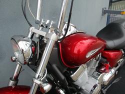 2007 Honda VT750C2 SHADOW SPIRIT RED