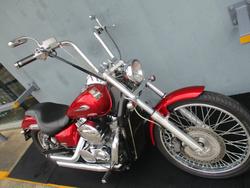 2007 Honda VT750C2 SHADOW SPIRIT RED