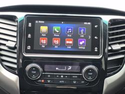 2017 Mitsubishi Triton GLS MQ MY17 4X4 Dual Range White