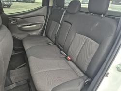 2017 Mitsubishi Triton GLS MQ MY17 4X4 Dual Range White