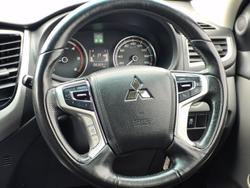 2017 Mitsubishi Triton GLS MQ MY17 4X4 Dual Range White