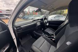 2021 Toyota Hilux Workmate TGN121R Glacier White