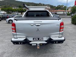 2018 Mitsubishi Triton Exceed MQ MY18 4X4 Dual Range Sterling Silver