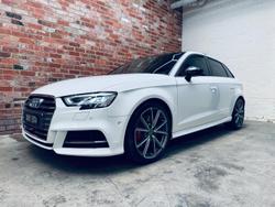 2018 Audi S3 8V MY18 Four Wheel Drive White