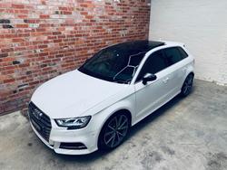 2018 Audi S3 8V MY18 Four Wheel Drive White