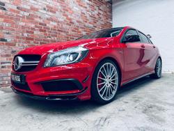 2014 Mercedes-Benz A-Class A45 AMG W176 Four Wheel Drive Jupiter Red