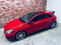 2014 Mercedes-Benz A-Class A45 AMG W176 Four Wheel Drive Jupiter Red