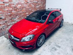 2014 Mercedes-Benz A-Class A45 AMG W176 Four Wheel Drive Jupiter Red