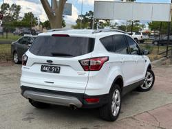 2018 Ford Escape Trend ZG MY18.75 White