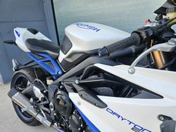 2015 Triumph DAYTONA 675 White