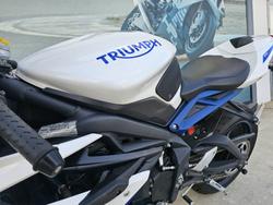 2015 Triumph DAYTONA 675 White