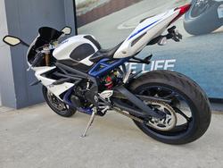 2015 Triumph DAYTONA 675 White