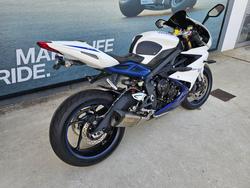 2015 Triumph DAYTONA 675 White