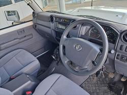 2020 Toyota Landcruiser GXL VDJ79R 4X4 Dual Range French Vanilla
