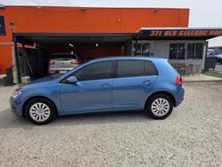 2014 Volkswagen Golf 90TSI Comfortline 7 MY14 Blue