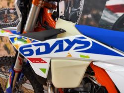 2026 Ktm 300 EXC SIX DAYS WHITE