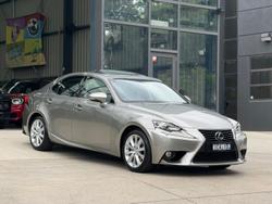 2014 Lexus IS 300h Luxury AVE30R Titanium Silver