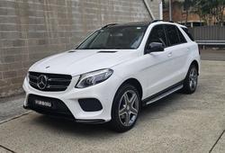2016 Mercedes-Benz GLE-Class GLE350 d W166 Four Wheel Drive Polar White