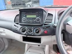 2011 Mitsubishi Triton GLX MN MY11 4x2 White