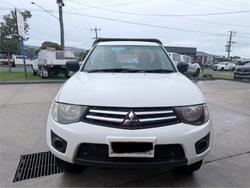 2011 Mitsubishi Triton GLX MN MY11 4x2 White