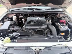 2011 Mitsubishi Triton GLX MN MY11 4x2 White