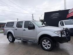 2013 Nissan Navara ST D40 Series 6 4X4 Dual Range Silver Lightning