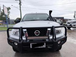 2013 Nissan Navara ST D40 Series 6 4X4 Dual Range Silver Lightning